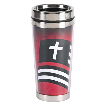 Dicksons Inc 16oz. Double Wall Insulated Stainless Steel Travel Mug