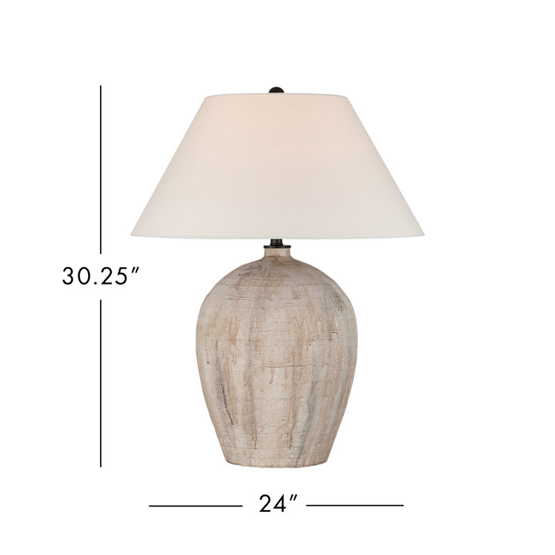 Fresco Terracotta Table Lamp