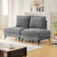 3 Seater Chenille Sofa-695034296