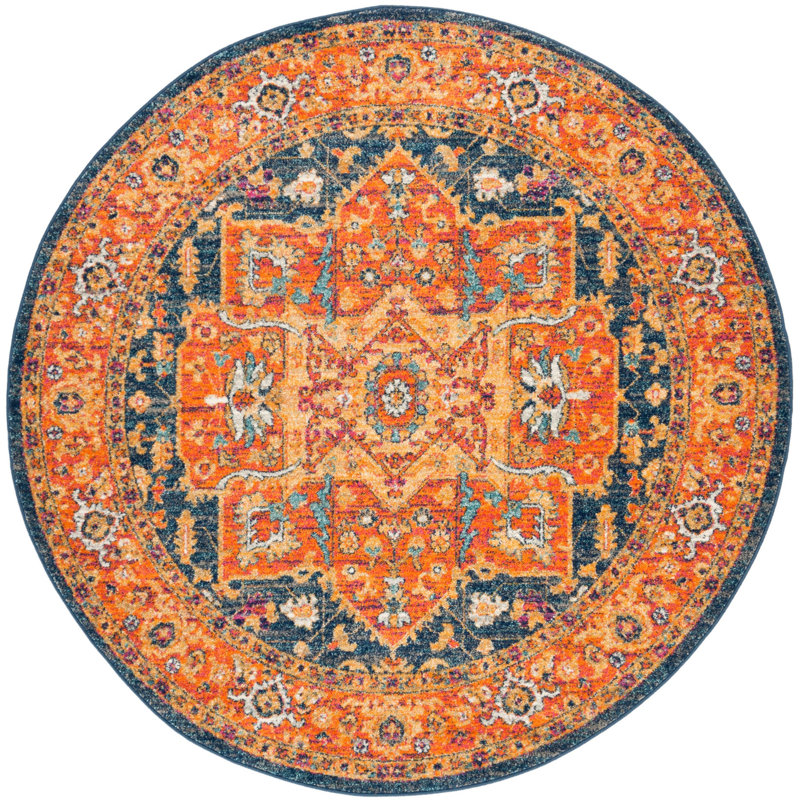 Tapis performance oriental Juanito, Rond 5 pi 3 po