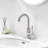 Single-Hole Single-handle Bathroom Faucet with Drain Assembly