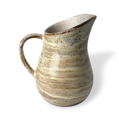 Truffle Stoneware Pitcher