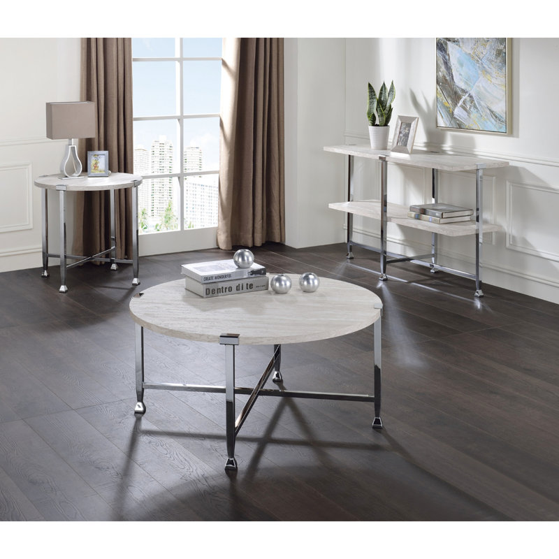 Table en demi-lune avec pieds et structure en métal, poids de 40 lb, plateau en chêne blanc, profondeur de 48 pouces, table de rangement à compartiment ouvert, placage de papier + Pb, Kd Design,