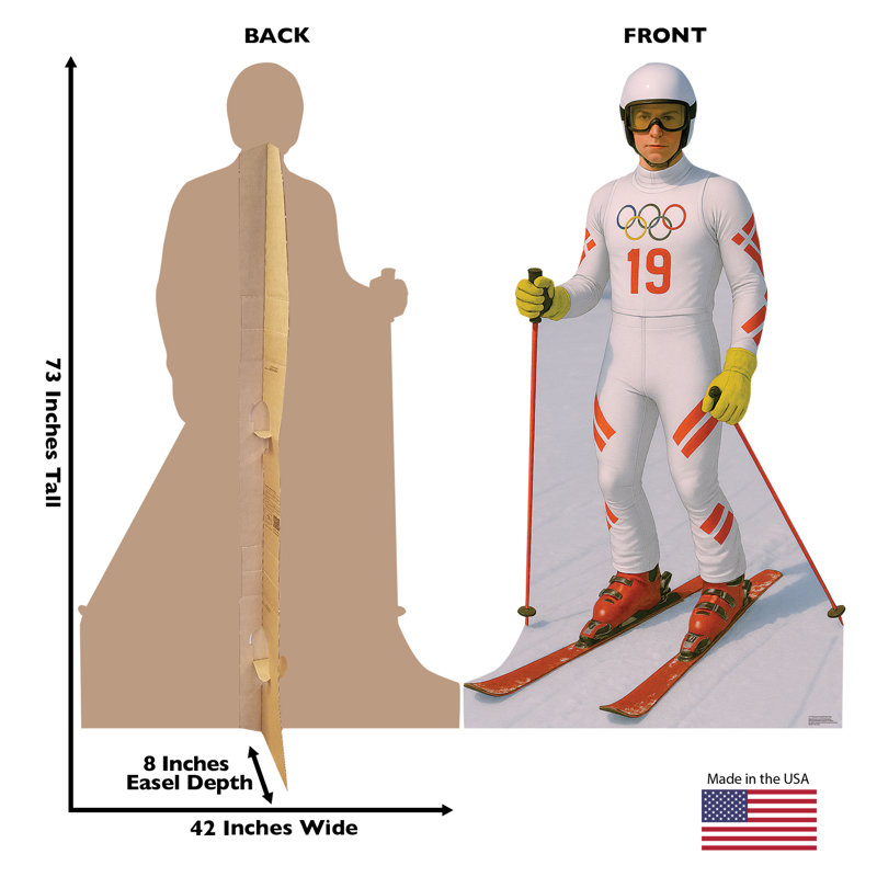 Olympic Downhill Skier Male