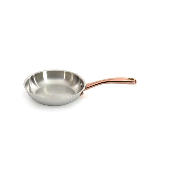 URBN-CHEF Ceramic Rose Gold Induction Cooking Pots Pans Frying Pan Cookware  Set