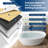 Tidal 60'' Acrylic Freestanding Tub Freestanding Soaking Bathtub-124883377