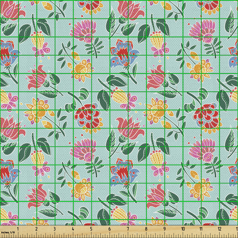 Charessa Pansy Spring Flower Multi-Purpose Fabric