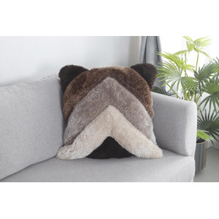 Coussin à poils longs 20 po x 20 po Mateos Collection