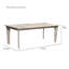 Table de salle à manger extensible Boca