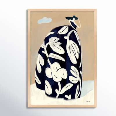 Black Dress Print by Marco Marella