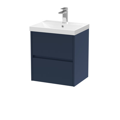 Havana 510mm Single Bathroom Vanity with Drop In Vitreous China Basin