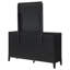 Traequan 8-drawer Dresser with Mirror Black