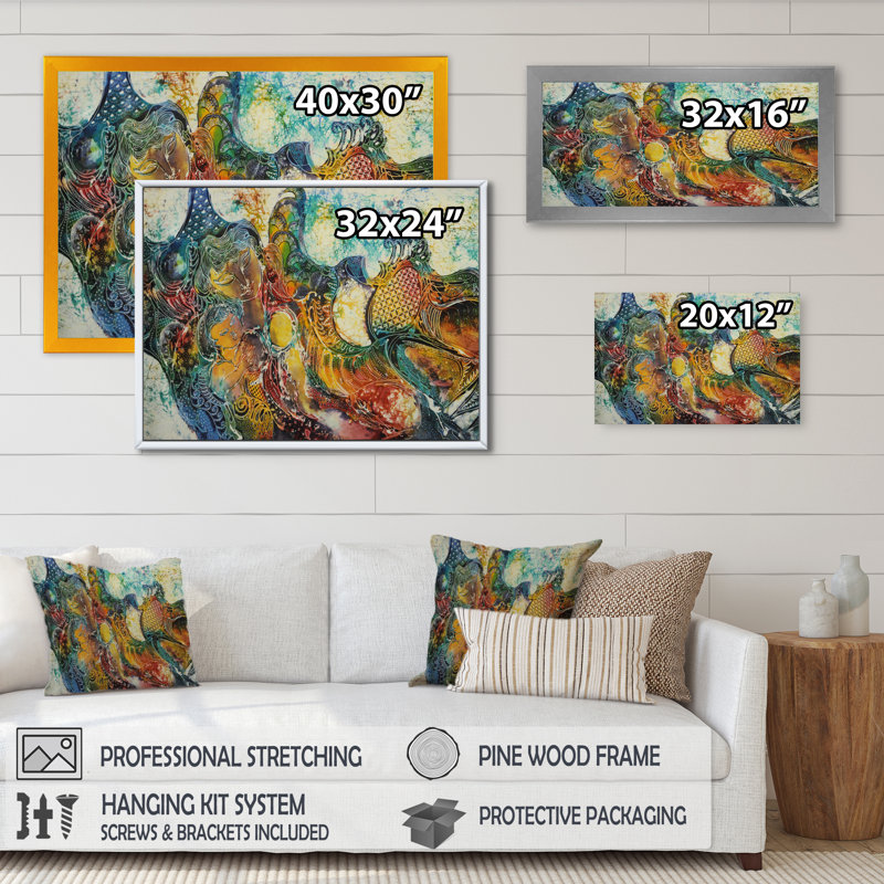 « fields of gold fleur », impression sur toile, H 40 po x l 30 po x P 1,5 po, Cadre blanc