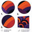 Vagues abstraites rétro - art mural abstrait-4673202-4673215