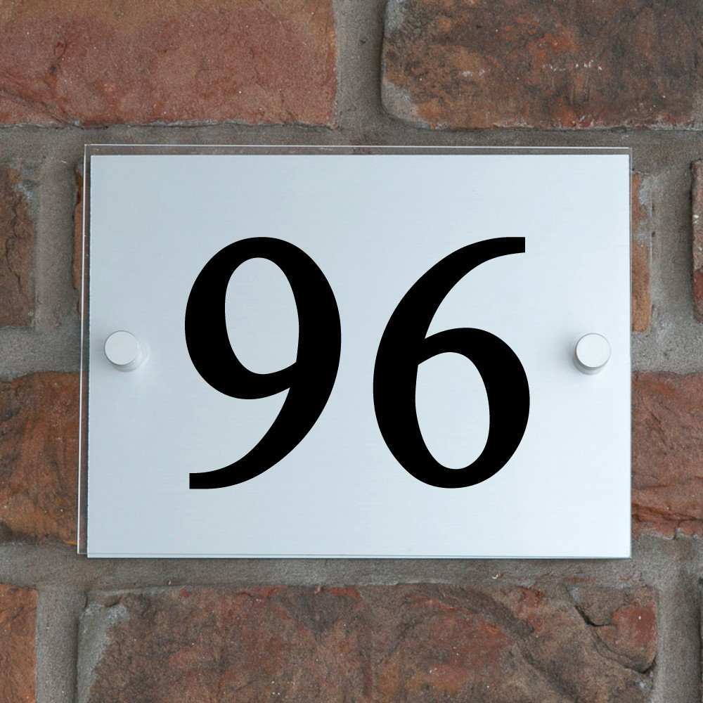 6in. Champy Surface/Flush Mount House Number