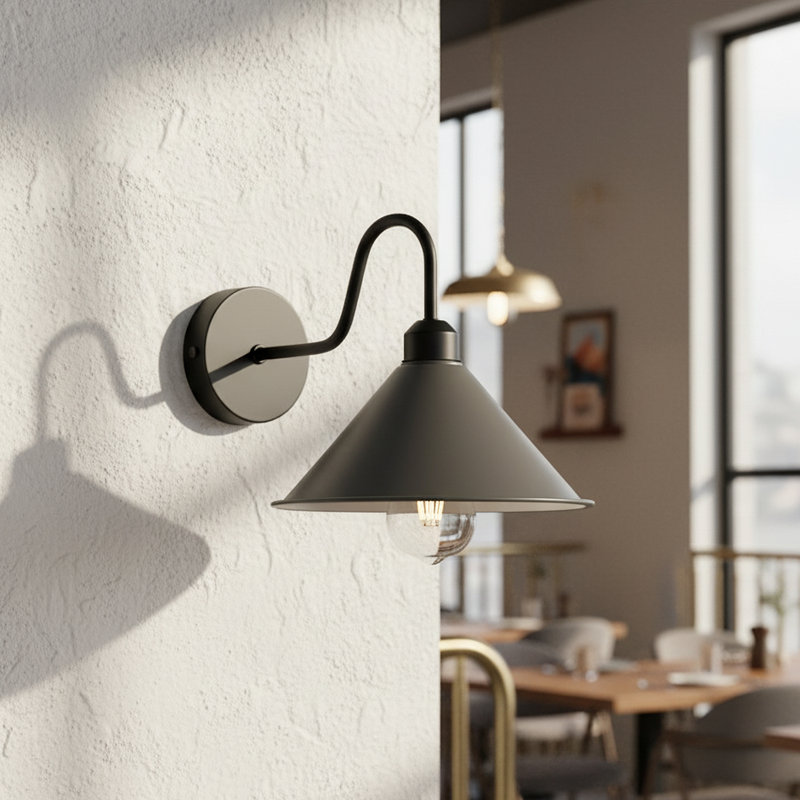 Armed Sconce, Gray