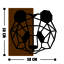 Animals Wall Decor on Solid Wood