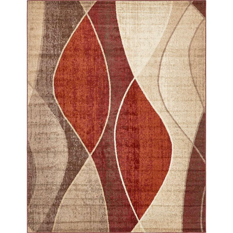 Tapis géométrique Alair, Rectangulaire 8 pi x 10 pi