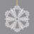 Personalized Name Snowflake Wood Ornament-106645588