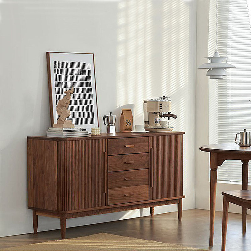 Simple Storage Cabinet Dustproof Dining Sideboard