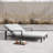 Hoyt Outdoor Metal Double Chaise Lounge-391299421-368735746