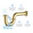 Kibi Decorative P-trap-72080014
