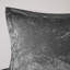 Édredon en velours gris double / grand - Coussin décoratif à motif de losanges inclus Literie lavable et élégante-117361162-117361157