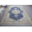 Tapis rétro rétro bleu marine Anatolian
