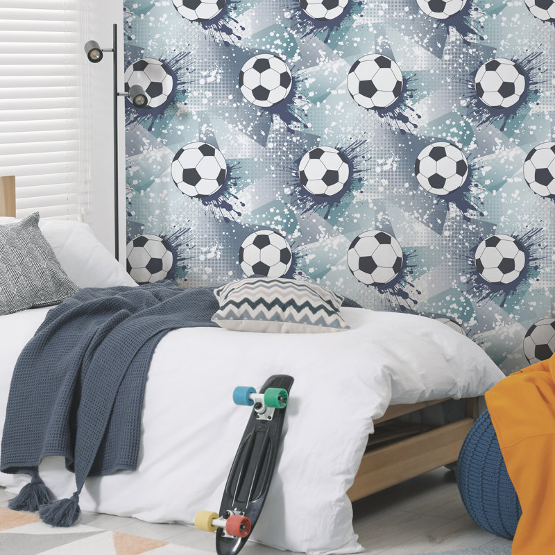 Football Frenzy, Navy Teal