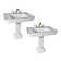 The Renovators Supply Inc. 22'' White Porcelain Rectangular Bathroom Sink with Overflow