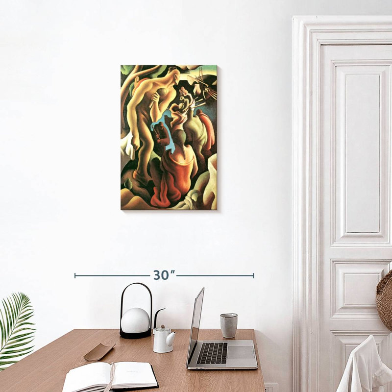 Lelar American Discovery Viewed By Native, 24" H x 16" W