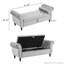 Banc avec repose-pieds Velvet-1904149289