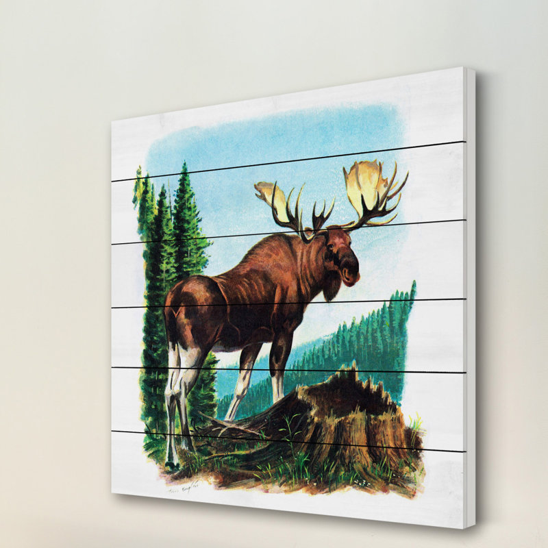 «Twig Eater», reproduction encadrée, H 24 po x l 24 po