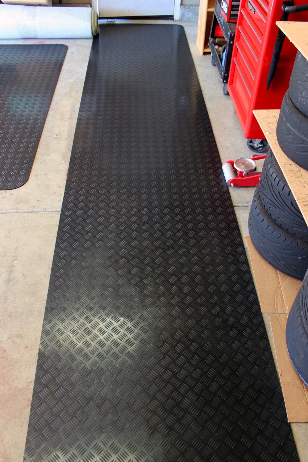 Rubber Mat Flooring For The Garage Workshop 
