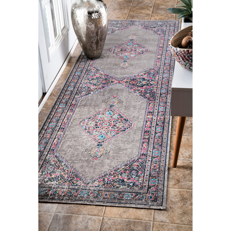 Oriental Indoor Rug, Runner 2'8" x 8'