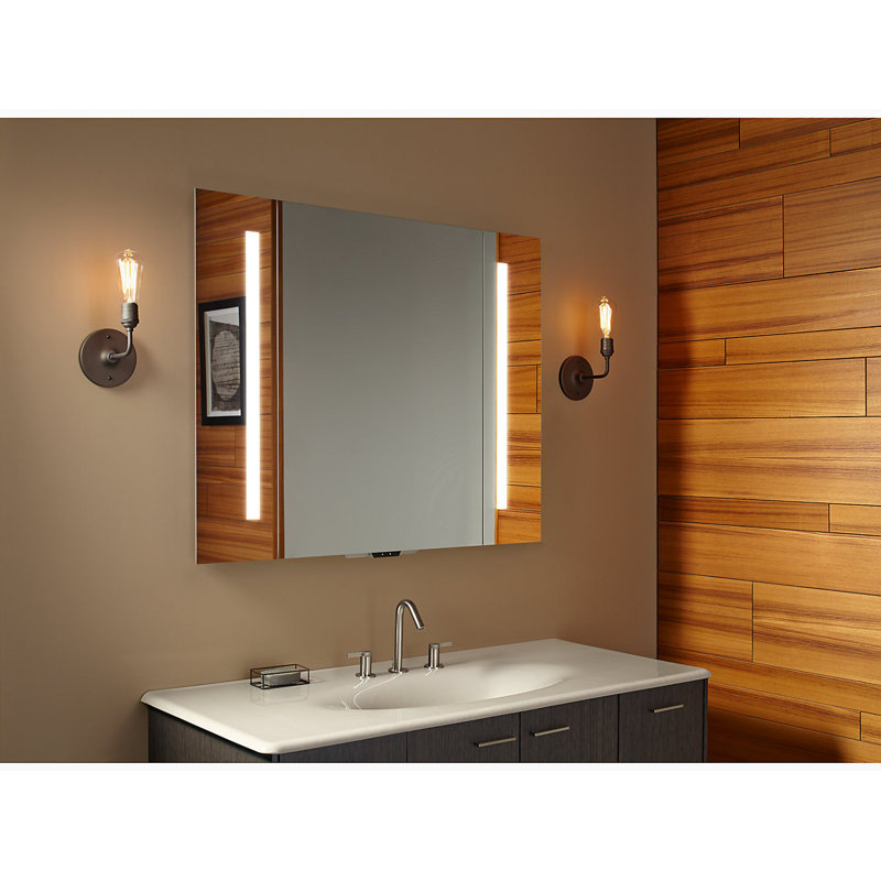 Verdera® Voice Lighted Mirror with Amazon Alexa, 33" x 40"