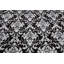 Tapis oriental multicolore à motif végétal Dye noué à la main 7 x 10
