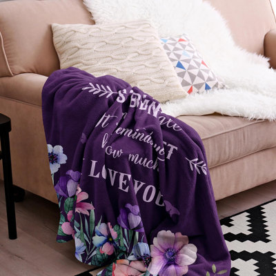 Mom Birthday Gifts from Daughter Son, Birthday Gifts for Mom, Funny Gift for Mother Birthdays, Unique Presents for Mother from Daughter Blanket 30"X40"