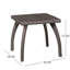 Table d'appoint en osier durable pour terrasse, mobilier décoratif résistant aux intempéries et élégant-1009315191
