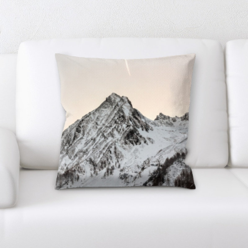 Winter Microsuede Reversible Throw Pillow