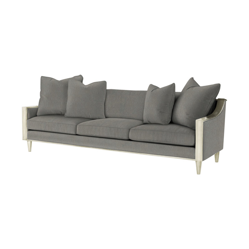 Carl Sofa, Synergy Oatmeal (Performance fabric) 1142-01, Salted White