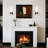  Modern ADA Bathroom Sconce Light with White Glass for Corridor Hallway & Living Room
