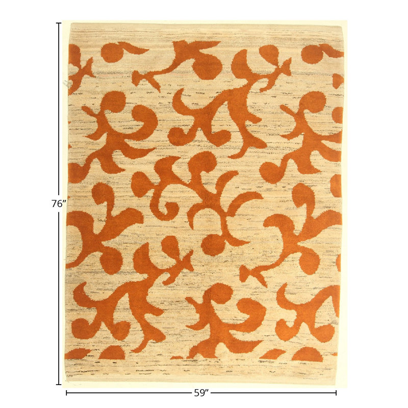 Rectangle Rectangle 4'11'' X 6'4" Area Rug