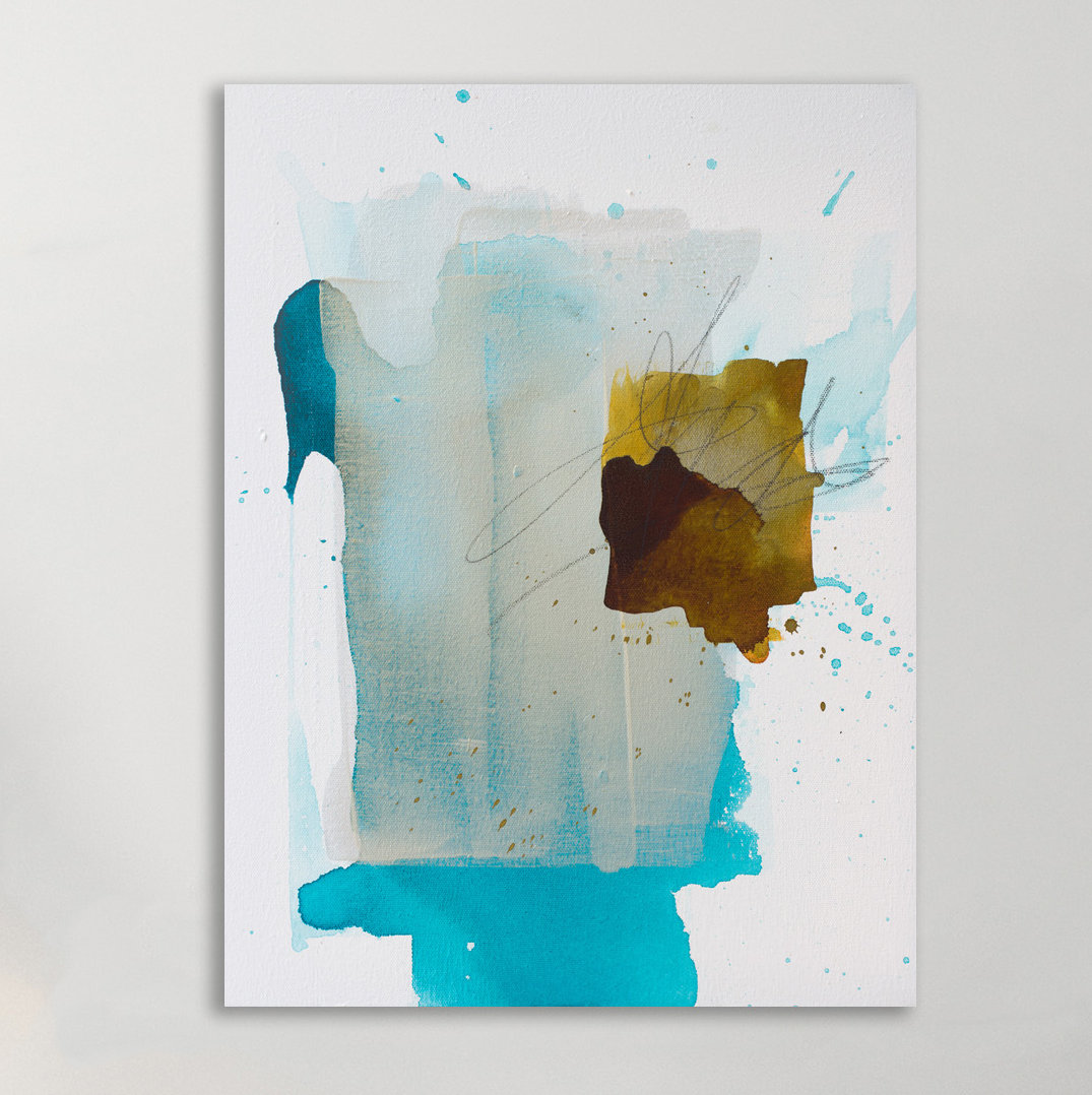 East Urban Home Rust Drops by Kent Youngstrom - Wrapped Canvas Painting ...
