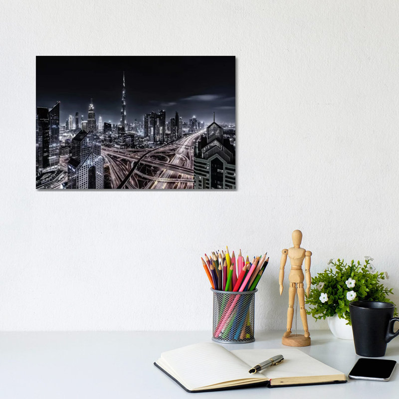 Magnum 1 Piece Wrapped Canvas Wall Art, 20.32 cm H x 30.48 cm W