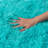 Shag Area Rugs for Living Room, 8x10 ft Soft Fluffy Rugs for Bedroom, Nursery, Kids Room Home Decor, Teal Blue-1523270405