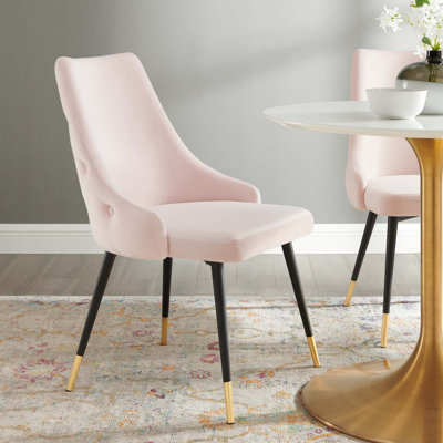 17.5'' H Velvet Side Chair