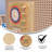 Bright Beginnings Commercial Grade Wooden Telling Time STEAM Wall Accessory Board