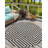 Contemporary Bello Area Rug Black and White Color-2048067044