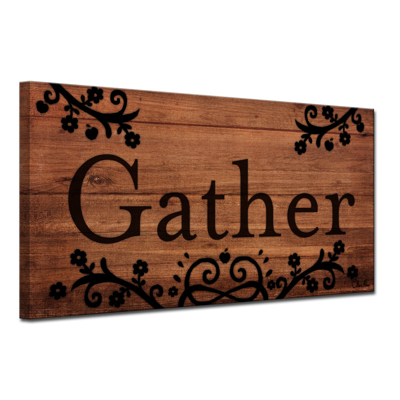 " Gather " by Olivia Rose, 12" H x 24" W x 1.5" D